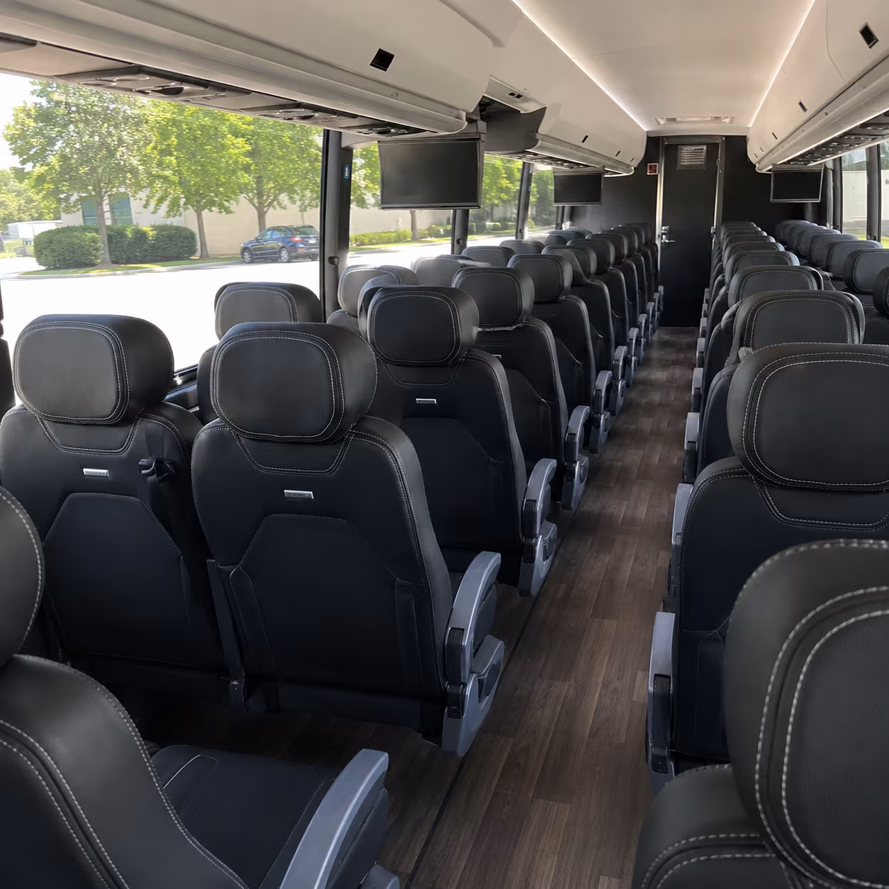 Richardson Airport Shuttle & Transportation party bus exterior