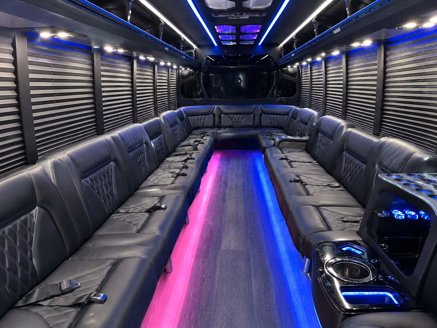 Richardson Bachelor & Bachelorette Transportation onboard seating