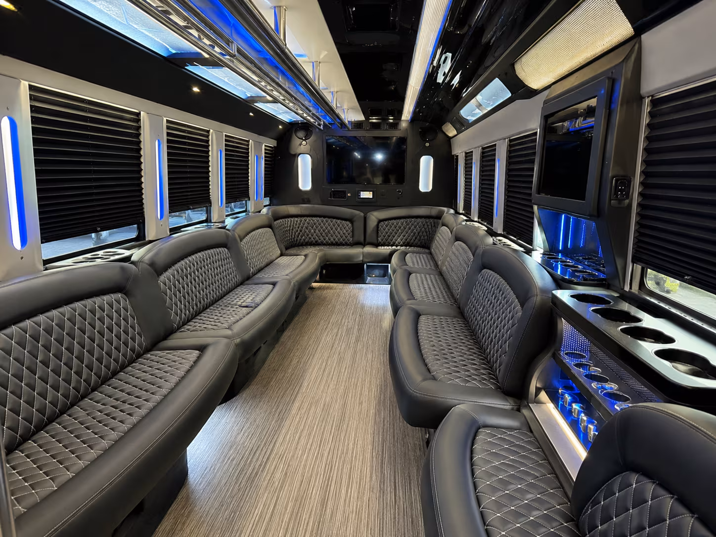 Richardson Concert & Music Festival Transportation party bus exterior