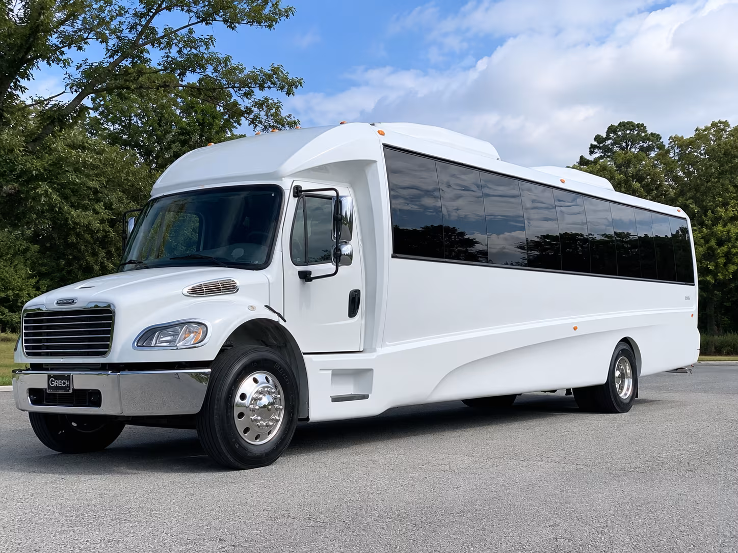Richardson Concert & Music Festival Transportation party bus exterior