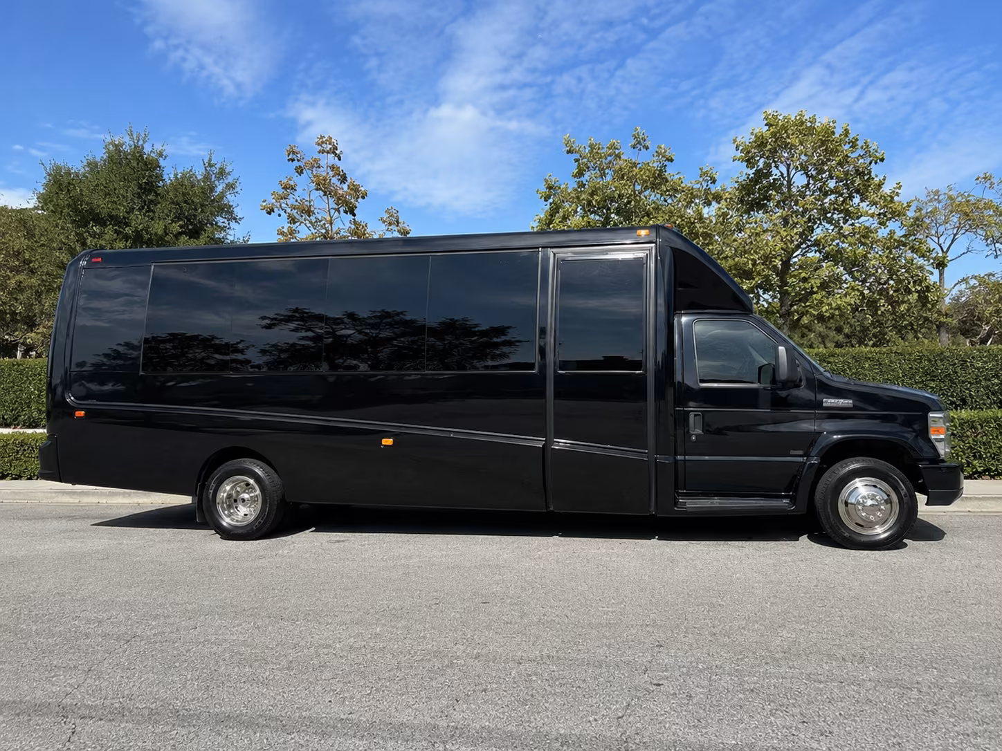 Richardson Corporate Transportation party bus exterior