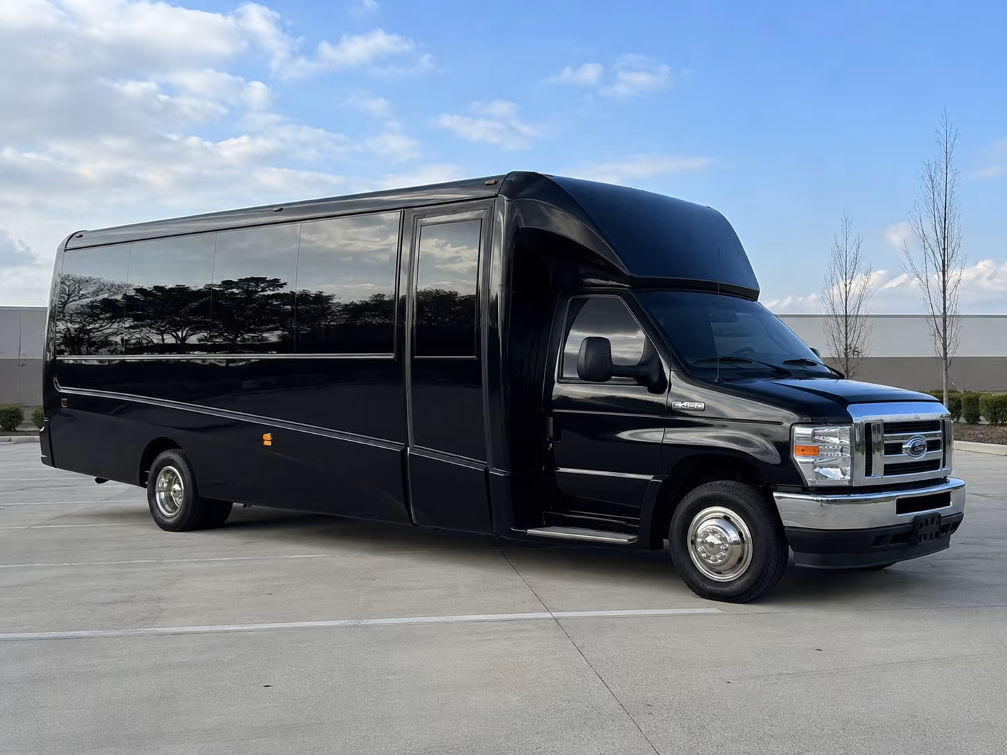 Richardson Corporate Transportation party bus exterior