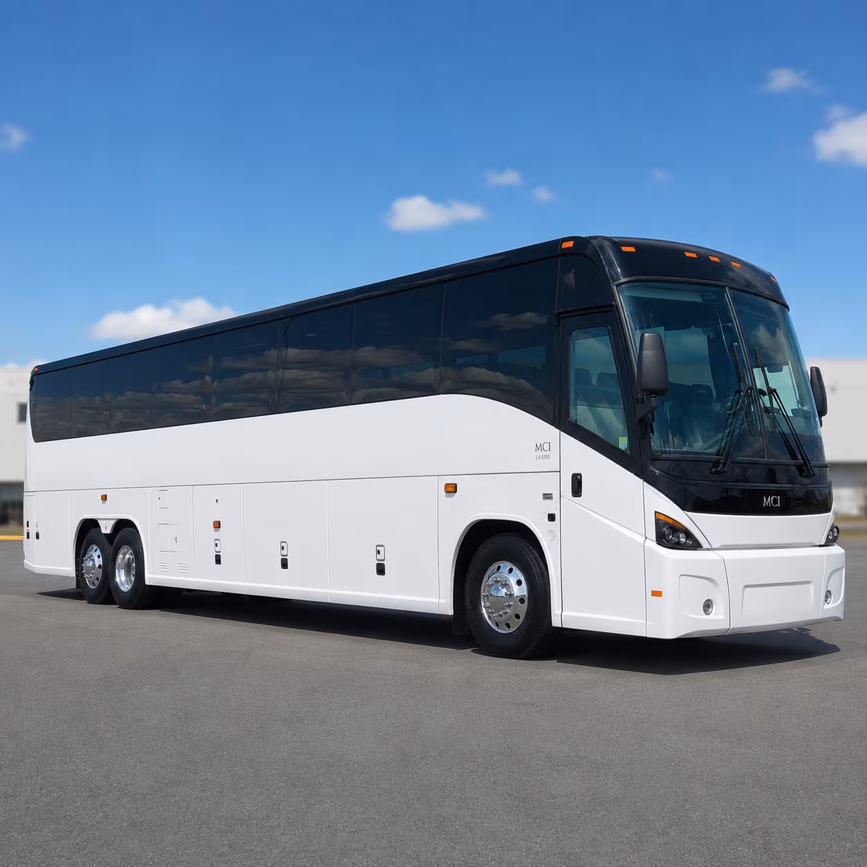 Richardson School Event Transportation party bus exterior