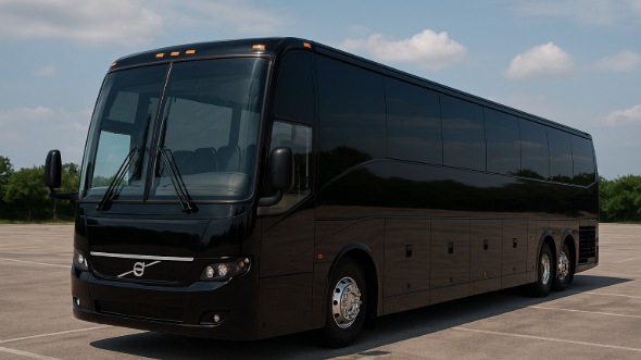 Exterior of Charter Bus Company McKinney's 40 Passenger Party Bus in McKinney